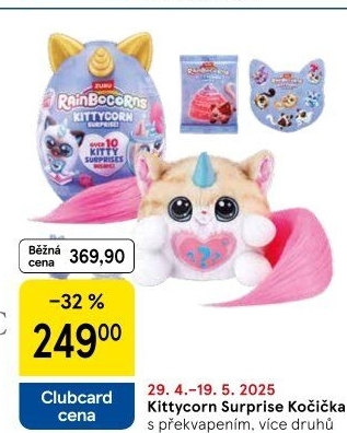 Rainbocorns vejce s překvapením Zuru