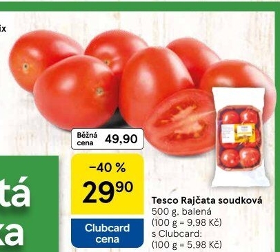 Rajčata soudková Tesco