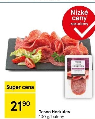 Salám Herkules Tesco