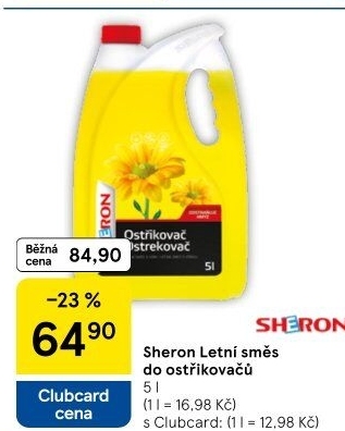 Směs do ostřikovačů letní Sheron