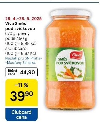 Směs pod svíčkovou Viva
