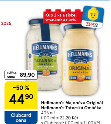 Tatarská omáčka Hellmann'