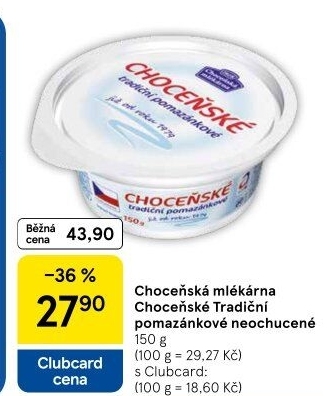 Tradiční pomazánkové Choceňské
