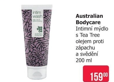 Intimní mycí gel Australian Bodycare