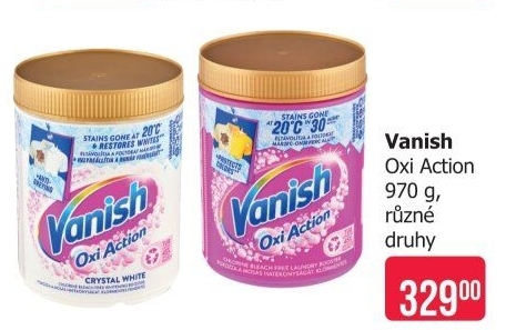 Odstraňovač skvrn práškový Oxi Action Vanish