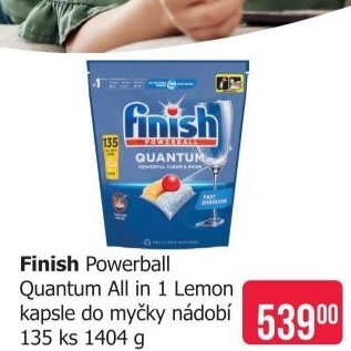 Tablety do myčky Quantum All in 1 Finish