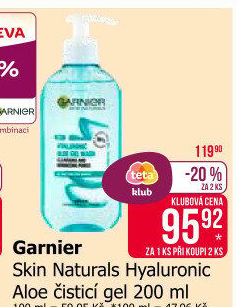 Gel pleťový čisticí Hyaluronic Garnier