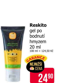 Gel po bodnutí hmyzem Reskito
