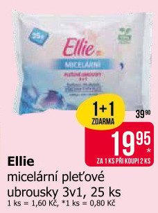 Micelární ubrousky Ellie