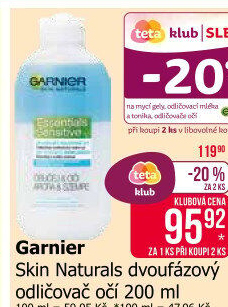 Odličovač dvoufázový Skin Naturals Garnier