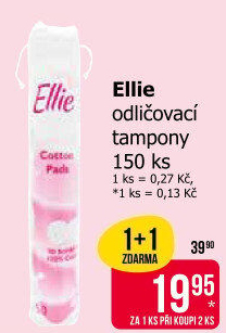 Odličovací tampony Ellie