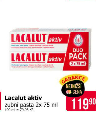 Pasta na zuby Aktiv Lacalut