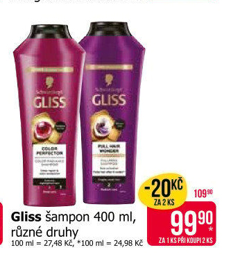 Šampon Gliss Schwarzkopf
