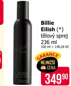 Tělový sprej Billie Eilish