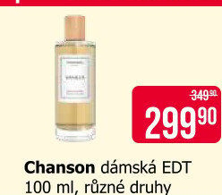 Toaletní voda dámská Chanson