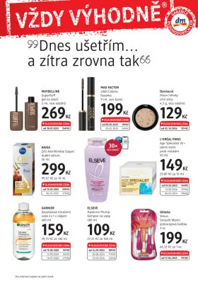 akční leták dm drogerie 7.5.2025-4.6.2025