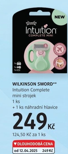 Holicí strojek mini Intuition Complete Sword Wilkinson