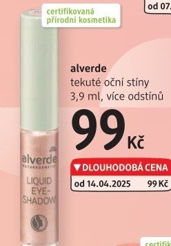 Oční stíny tekuté metalické Alverde