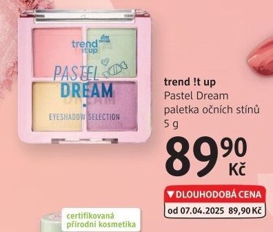 Paletka očních stínů Pastel Dream trend IT UP
