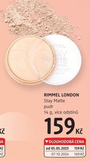 Pudr Stay Matte Rimmel