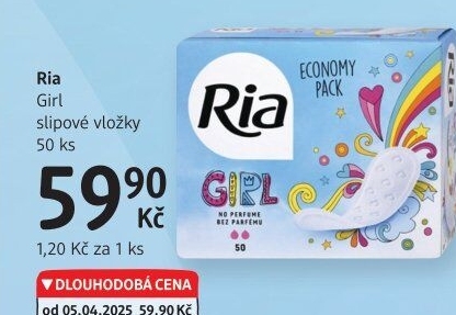 Slipové vložky Girl Ria