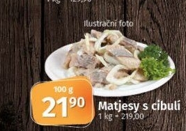 Matjesy s cibulí