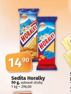 Oplatky Horalky Sedita