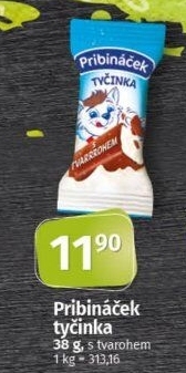 Dezert tyčinka Pribináček