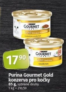 Konzerva pro kočky Gold Gourmet Purina