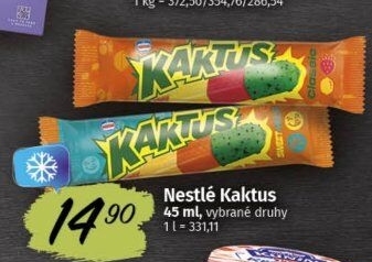Nanuk Kaktus Nestlé
