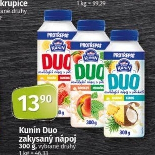 Nápoj Duo Mlékárna Kunín