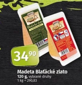 Sýr Blaťácké zlato Madeta
