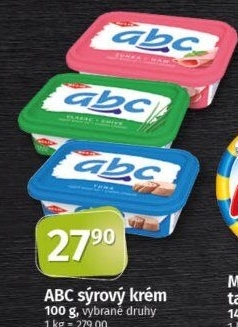 Sýr Cream Cheese ABC Belje
