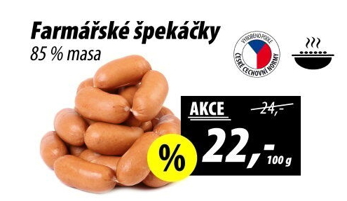 Špekáčky farmářské