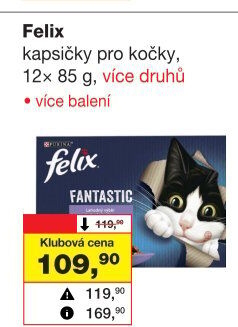 Kapsičky pro kočky Felix Purina