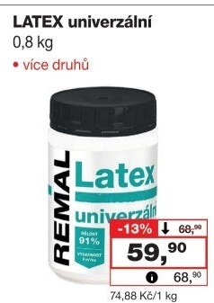Latexový nátěr univerzální Remal