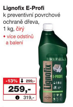 Ochrana dřeva Lignofix E-Profi Stachema