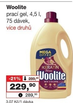 Prací gel Woolite