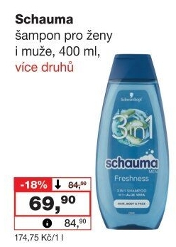 Šampon Schauma Schwarzkopf