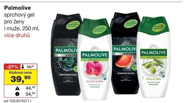 Sprchový gel Palmolive