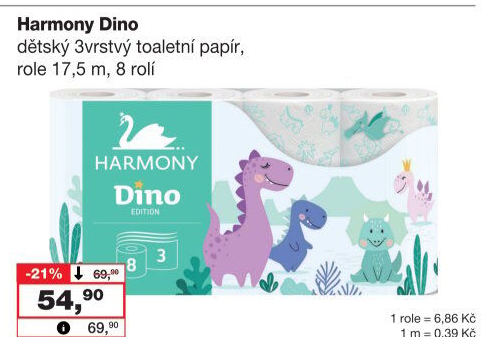 Toaletní papír 3vrstvý Kids Harmony