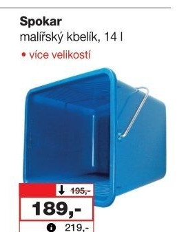 Vědro na barvu Spokar