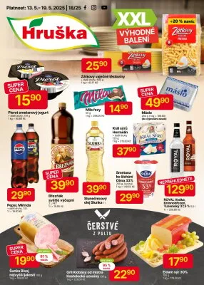 akční leták Hruška 13.5.2025-19.5.2025