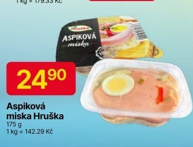 Miska aspiková Hruška