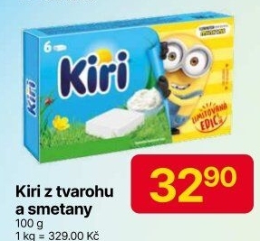 Sýr tavený Kiri