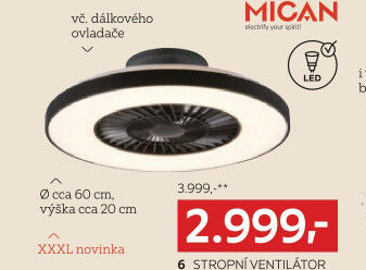 STROPNÍ VENTILÁTOR