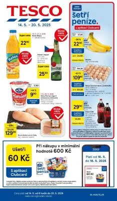 akční leták Tesco 14.5.2025-20.5.2025