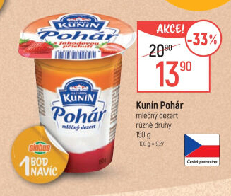 Mléčný Pohár Mlékárna Kunín