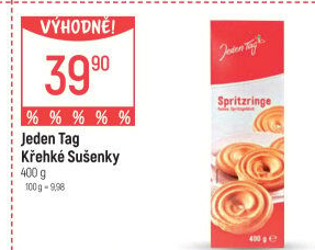 Sušenky křehké Jeden Tag