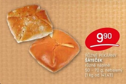 Šáteček s náplní